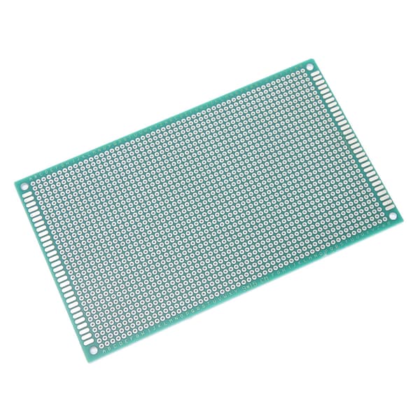 10 st 9x15 cm dubbelsidig prototyp PCB förtennad kopplingsplatta kretskort