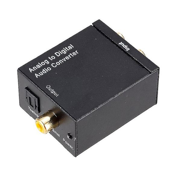 Digitaalisesta analogiseksi äänimuunnin kätevä stereoäänisovitin kotiteatteriin UK Plug
