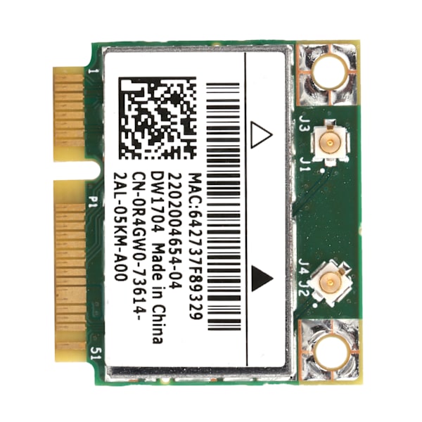 Mini PCI-E trådløst netværkskort til Dell XPS 2710 17TR - Wifi Bluetooth-adapter