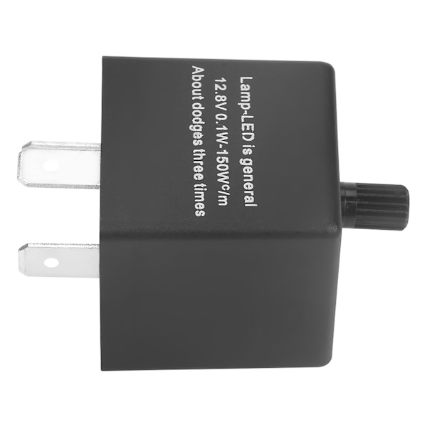 CF13 KT 3-Pin Justerbart LED Blinklysrelé for Blinklys Hyper Flash Fix