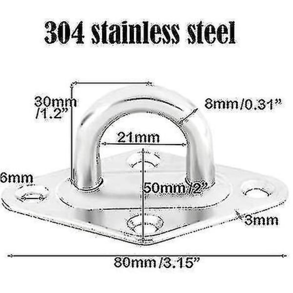 1000 Lb Heavy Duty Hammock Hanging Kit Durable Hammock Hooks