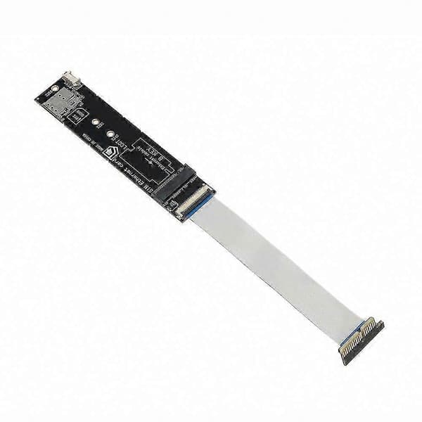 【BQ】PCIe Host Interface Extender til Indlejrede Trådløse Moduler, med Inline Kontaktstik til Høj-Gennemstrømnings Datarouting Black