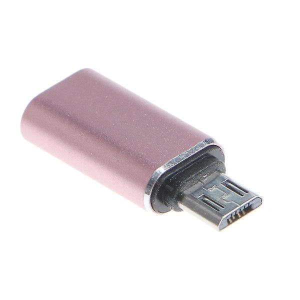 USB 3.1 Typ C hona till mikro USB 2.0 typ B hane-kontakt Omvandlaradapter Grå Grey