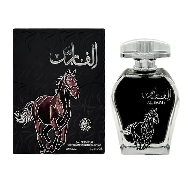 【BQ】Al Faris Eau De Parfum 100ml Træagtig Orientalsk Langvarig Arabisk Duft