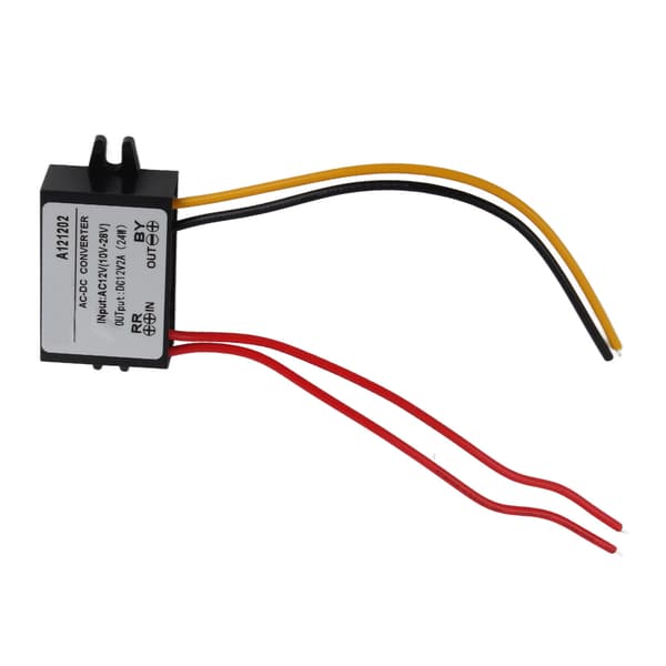 AC 10-28V till DC 12V Buck Converter AC DC Nedtrappningsmodul (5A)