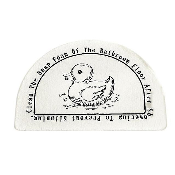Halkfri badmatta Inredningsstil Dörrmatta Absorberande mattor Entrémattor Balkong Veranda Mattor Vardagsrum Badrum Tapis style8 Bath Mat L80xW50cm