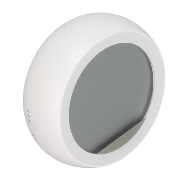 Hvid Smart Temperatur Fugtighedsmonitor Trådløst Termometer Hygrometer til Zigbee