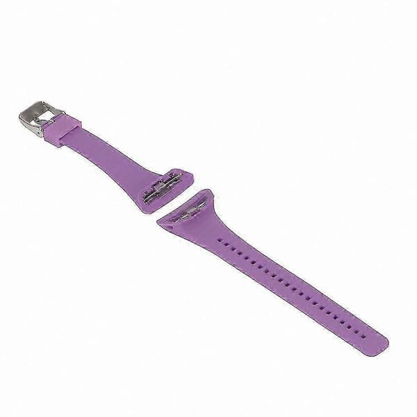 【BQ】Silikonklokkerem erstatning for POLAR FT4 og FT7 treningsmålere Purple