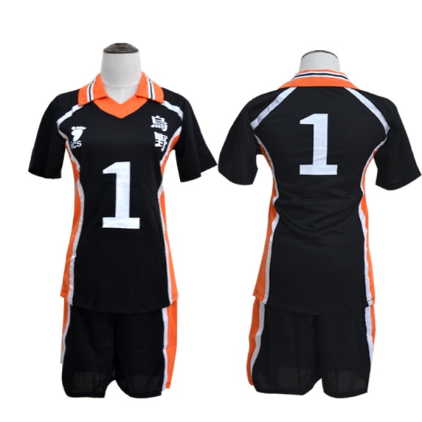 【Barbie Shop】Lukion urheilupaita lentopalloasu anime karasuno cosplay urheiluasu miesten naisten S