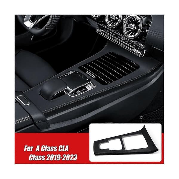 【BQ】Bil Centerkonsoll Panel Trim Ram Kompatibel med A Klasse Cla Klasse 2019-2023 Girspakdeksel Interi-Perfet