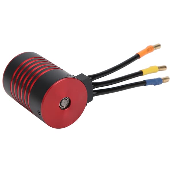 3650 3100KV Børsteløs Motor til 1/10 RC Bil Udskiftning Sort Rød