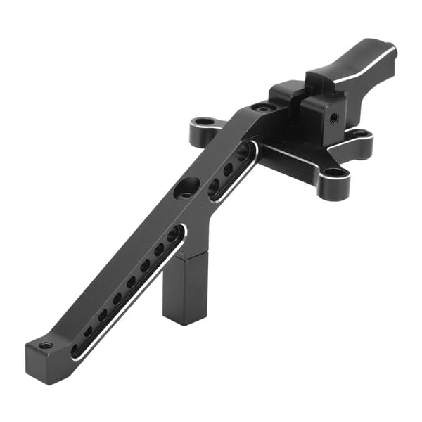 Aluminiumslegering Front Chassis Brace Support til TRAXXAS SLEDG 1/8 RC Bil Sort