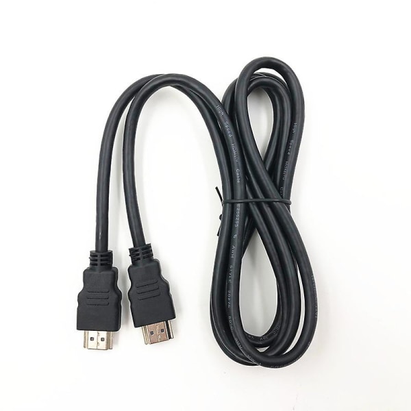Høyhastighets HDMI-kabel (18 Gbps, 4k/60hz) - 6 fot svart