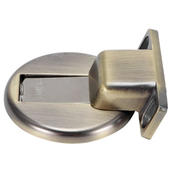 2 Sett Rustfritt Stål Magnetisk Dørstopper Holder Antikk Messing Dørstopper Tilbehør