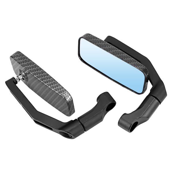 Motorcykelbackspeglar - Antireflex aluminium, 2st