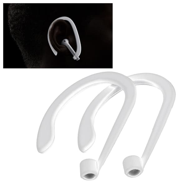 Ørehageholder til AirPods Bluetooth Headset - Hvid