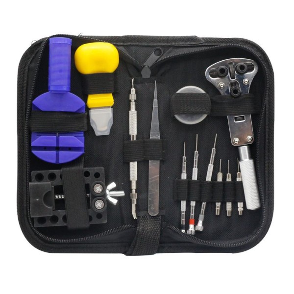 13st Professionell watch Reparationsverktygssats Watch Batteribyte Verktygssats Verktyg