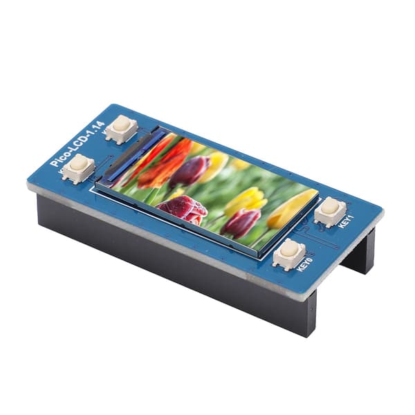 Farve Display LCD Modul SPI 240 X 135 Opløsning til Raspberry Pi Pico 2.6 ~ 5.5V 1.14in