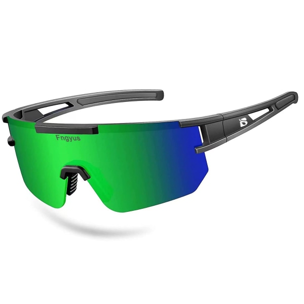 Polariserade sportsolglasögon för kvinnor och män UV 400 skyddssolglasögon för cykling Golf Skidåkning Körning