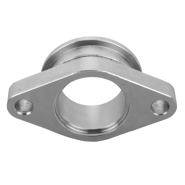 Flensadapter turbinventil til 2-bolts flenskoblinger Passer for de fleste 38 mm V-Band Wastegate (MVS)