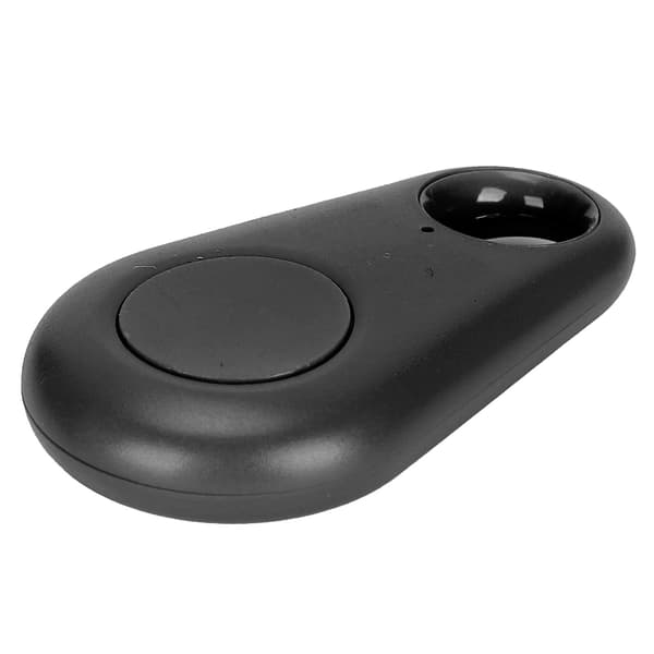 Smart Bluetooth Tracker til børn, kæledyr, pung og bagage - Trådløs enhed mod tab (sort)
