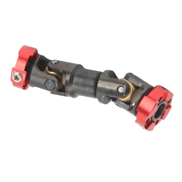 Rustfrit stål RC drivaksel universal samling flange tilbehør til 1/10 1/14 biler 45 til 50 mm 1,77 til 1,97 tommer