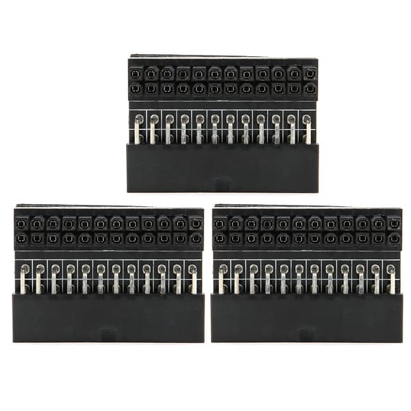3 KPL GMTA 24P 90 Asteen Emolevyn Virtaliitinsovitin DIY-asennustarvike