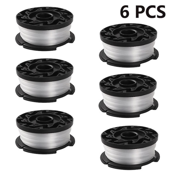 3/4/6 stk. Udskiftelige Påføres Black+decker Af-100 Trimmer Line spoler