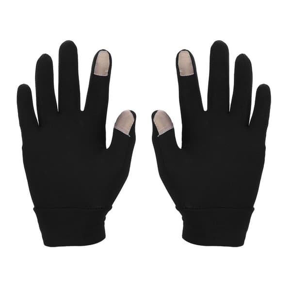 BOODUN Lycra Vinter Cykelhandsker Fuld Finger Touch Screen Varme Vindtætte Sorte