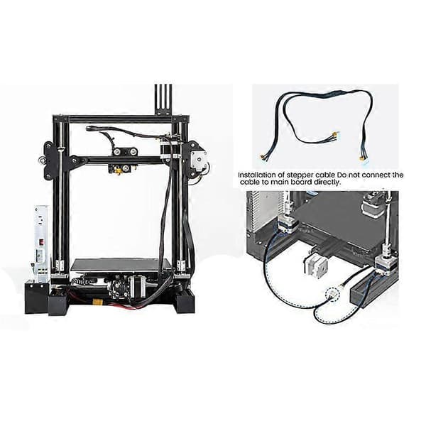【BQ】For Ender 3D-skriver Ender 3 Dobbel Z-akse Oppgraderingssett 3D-skriver tilbehørssett for Ender 3/Ender 3 Black