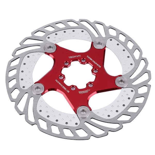 Rustfrit stål cykel skivebremse kølevæske rotor 180mm