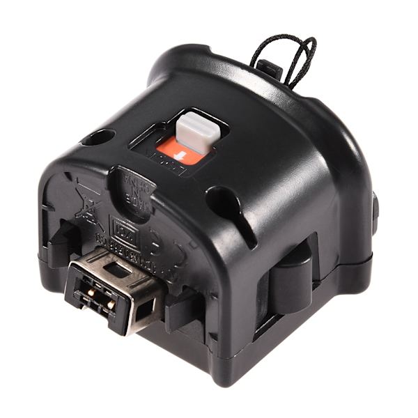 MotionPlus Sensoradapter for Nintendo Wii Fjernkontroll - Svart Silikondeksel