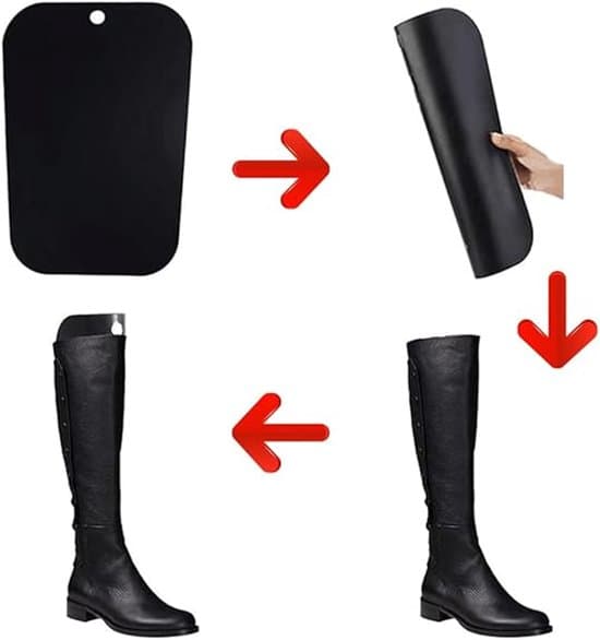 【BQ】ING Boot Stretcher - 6 Pieces - Maintain Boot Quality - 16 Inches: 40 Centimeters - Black
