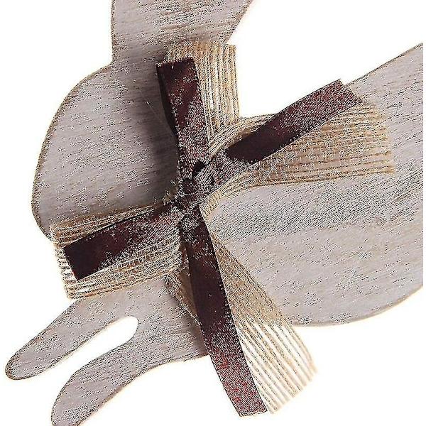 Påskepynt, træ påskehare hængende vedhæng Ornament Ornament