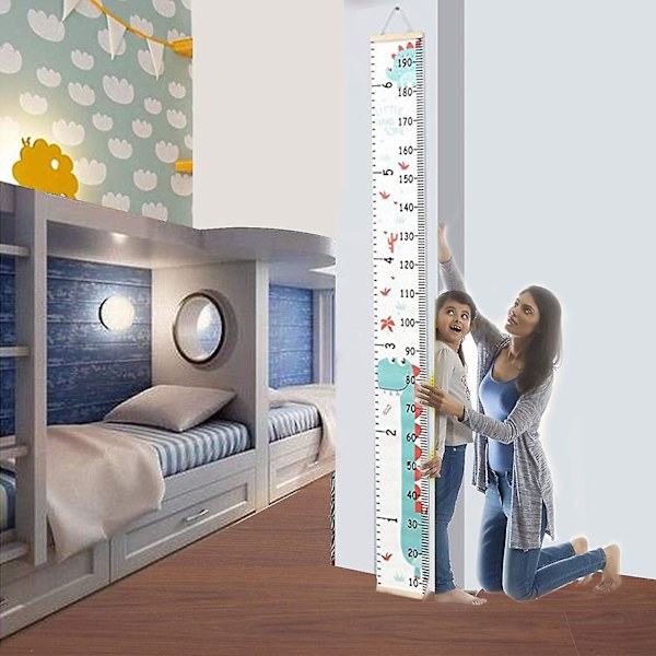 Growth Chart For Kids,height Chart,wall Ruler Removable Height Measure Chart Hanging Ruler For Toddler Height Wall Chart For Boy Girl Room Decor Wall