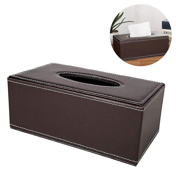 Tissue Storage Box Dispenser Holder Tissue Box Case Støvtett