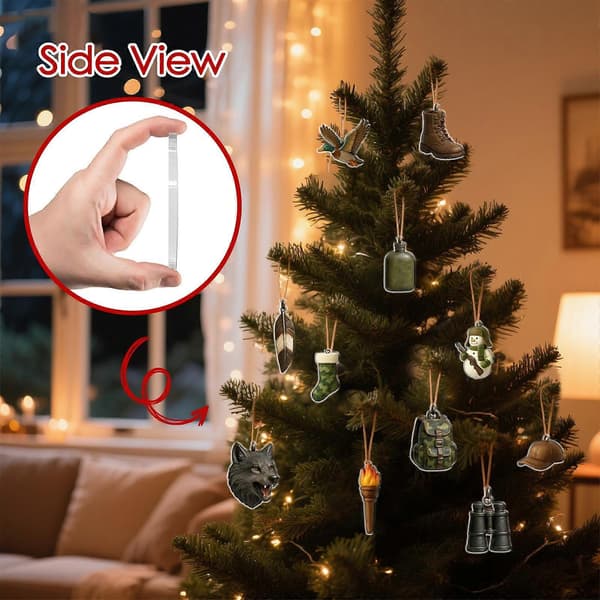 【BQ】24 dager jakt julekalender nedtelling festdekorasjon 2D