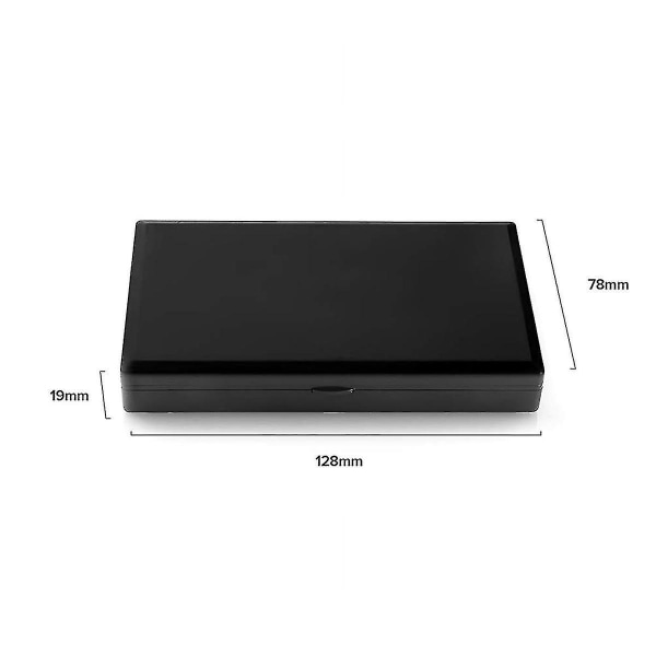 0,1 g - 1000 g elektronisk digital fickvåg med bakgrundsbelyst LCD-skärm 1000g