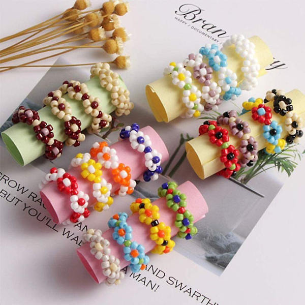 24000pcs Seed Beads Round 24 Colors Beads For Crafts 2mm