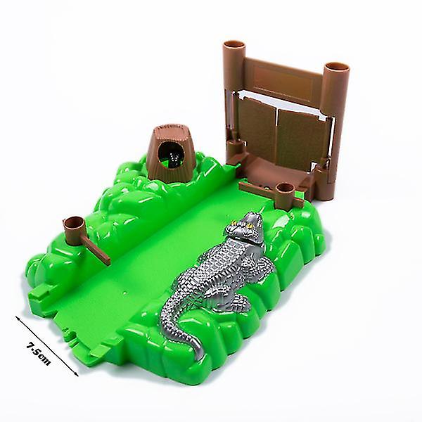 Hhcx-maaginen Hehkuva Kilparata Tee itse Yleisvarusteet Ramppi Käännös Tie Silta Risteys Juna-auto Lelu Kilparadat Lasten Lahjat crocodile set