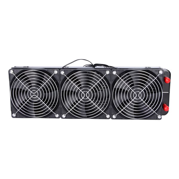 360 mm vandkølingsradiator 18 rør computer CPU-køler køleventilator varmeveksler radiator