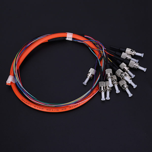 Fiber Pigtail Kabel 12 Kerner Multimode St UPC MM-0.9 til Netværkskommunikationssystem
