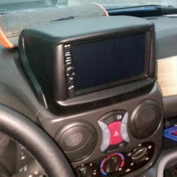 Bilradio DVD Panel Lydmontering Fascia Kit til Doblo 2002-2017 DVD Monteringsramme Instrumentbræt Kit - JA