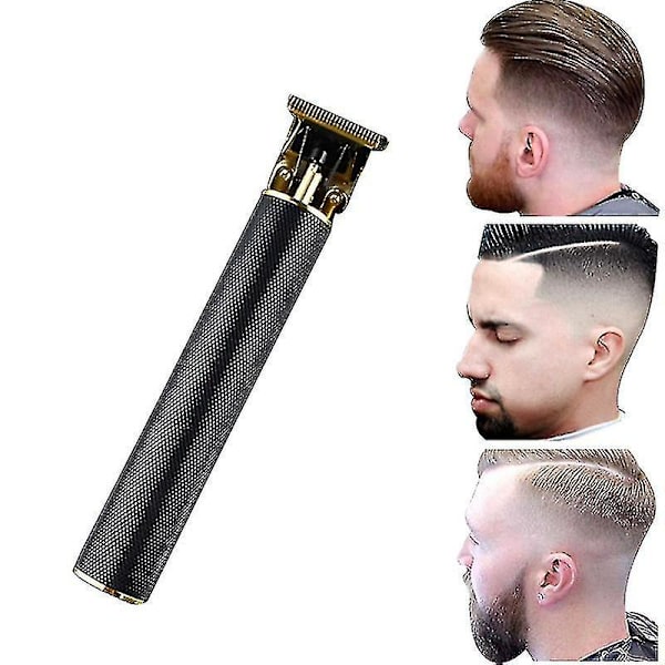Menn Hårklipper Elektriske Trimmere Clippers Hårklippemaskin Barbermaskin black