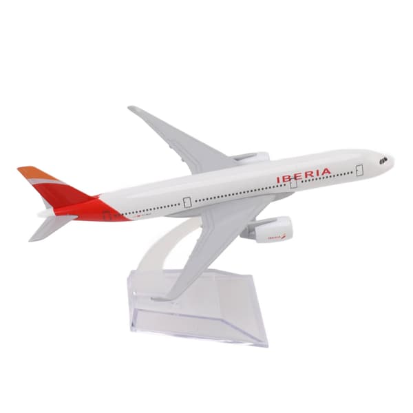 330 Flymodell Legering Dekor Ornament Leke med Utstillingsstativ til Jul