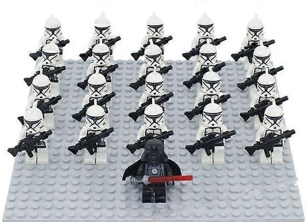 【BQ】Star Wars 21 st Phase1 Clone Troopers Minifigurer Barnleksaker Presenter