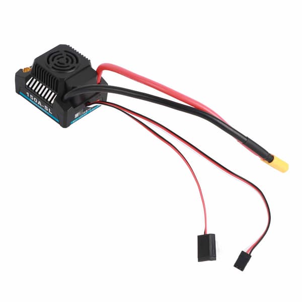 150A harjaton ESC 5A 5.8V BCE vedenpitävä pölytiivis musta 1/8 RC-autoon