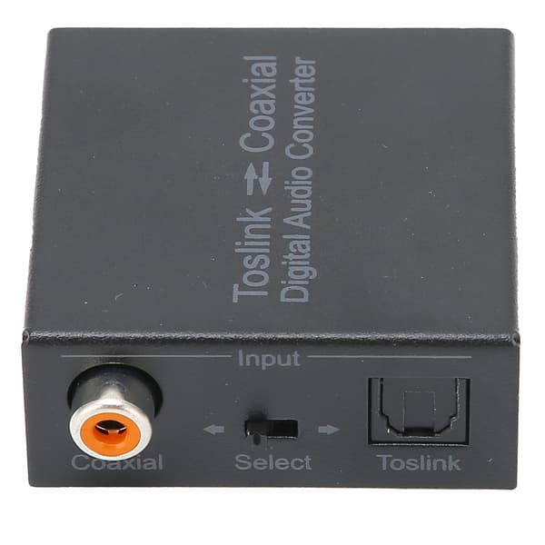Optisk til koaksial lydkonverter Optisk koaksial digital SPDIF tovejs switch