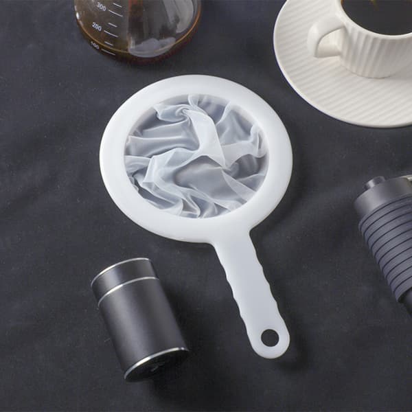 Drikkefilter, flere anvendelser, genanvendelig madsi, madposer, koldbrygget kaffe, yoghurtfilter