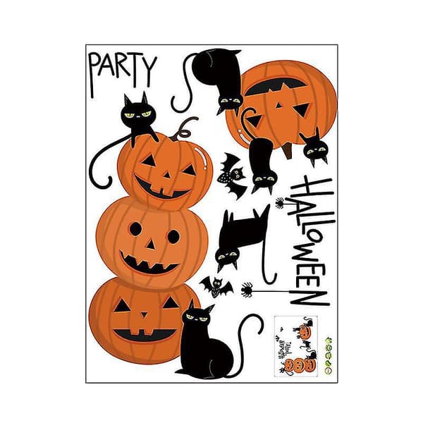 1 stk Halloween Veggpapir